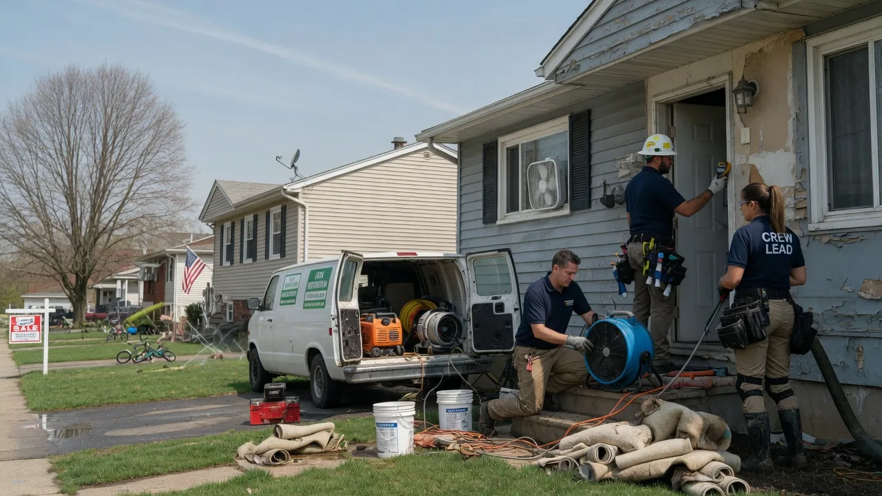 Flood Cleanup in Towaco, NJ near me
